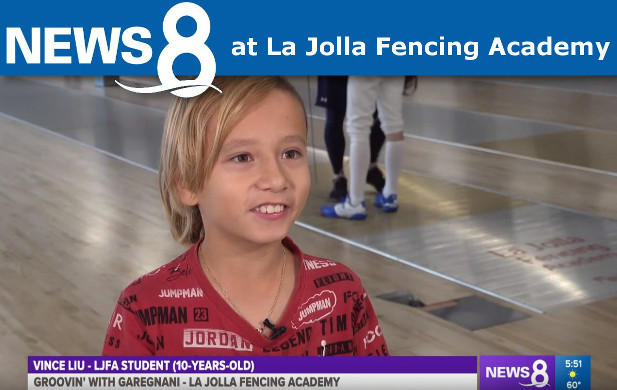 CBS News 8 at La Jolla Fencing Academy