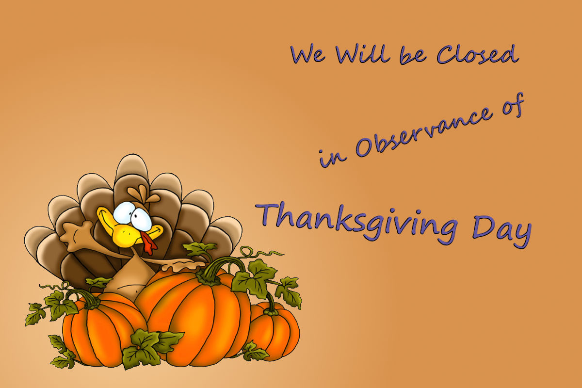 LJFA will be closed in Observance of Thanksgiving Day